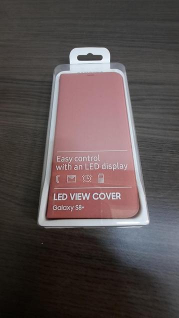 LED view cover - roze - voor Samsung Galaxy S8 Plus beschikbaar voor biedingen