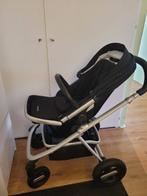Stroller Nuna with a car seat, Zo goed als nieuw, Verstelbare duwstang, Ophalen, Kinderwagen