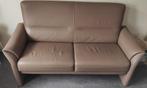 leren bank, Huis en Inrichting, Banken | Bankstellen, Ophalen, Gebruikt, 150 tot 200 cm, Tweepersoons