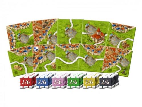Carcassonne Mini Uitbreiding De Weddenschap 999 Games, Hobby en Vrije tijd, Gezelschapsspellen | Bordspellen, Nieuw, Een of twee spelers