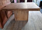 Teak Eettafel Vierkant 140x140, Huis en Inrichting, Tafels | Salontafels, Ophalen, Gebruikt, 50 tot 75 cm, Modern