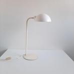 Jaren 70 bureaulamp | Vintage witte tafellamp, Gebruikt, Verzenden, Vintage, Metaal