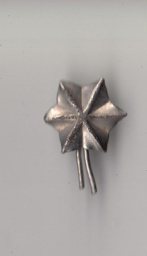 Ster clipje, Verzamelen, Militaria | Algemeen, Landmacht, Embleem of Badge, Nederland, Ophalen of Verzenden