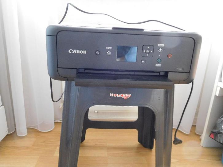Canon Pixma TS5100 inkjet kleuren-zwart wit printer, Computers en Software, Printers, Zo goed als nieuw, Printer, Inkjetprinter