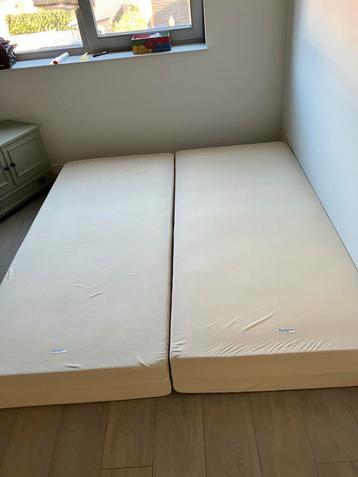 2x Eenpersoons Pocketveringmatras - Firm & Soft beschikbaar voor biedingen