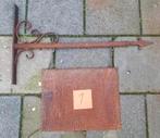Smeedijzer gietijzer uithangbord. Nr.1., Ophalen of Verzenden, Nieuw