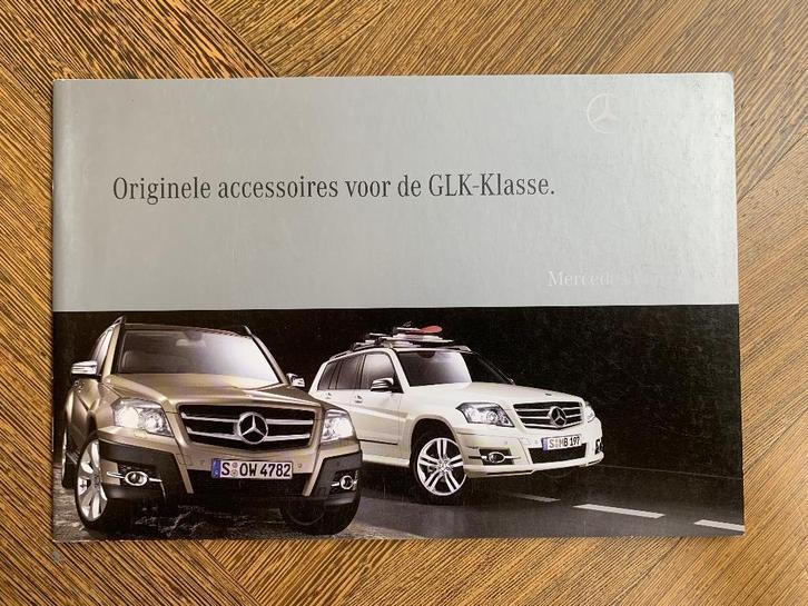 Folder Mercedes-Benz GLK-klasse X204 accessoires 2008 nieuw!, Boeken, Auto's | Folders en Tijdschriften, Nieuw, Mercedes, Ophalen of Verzenden