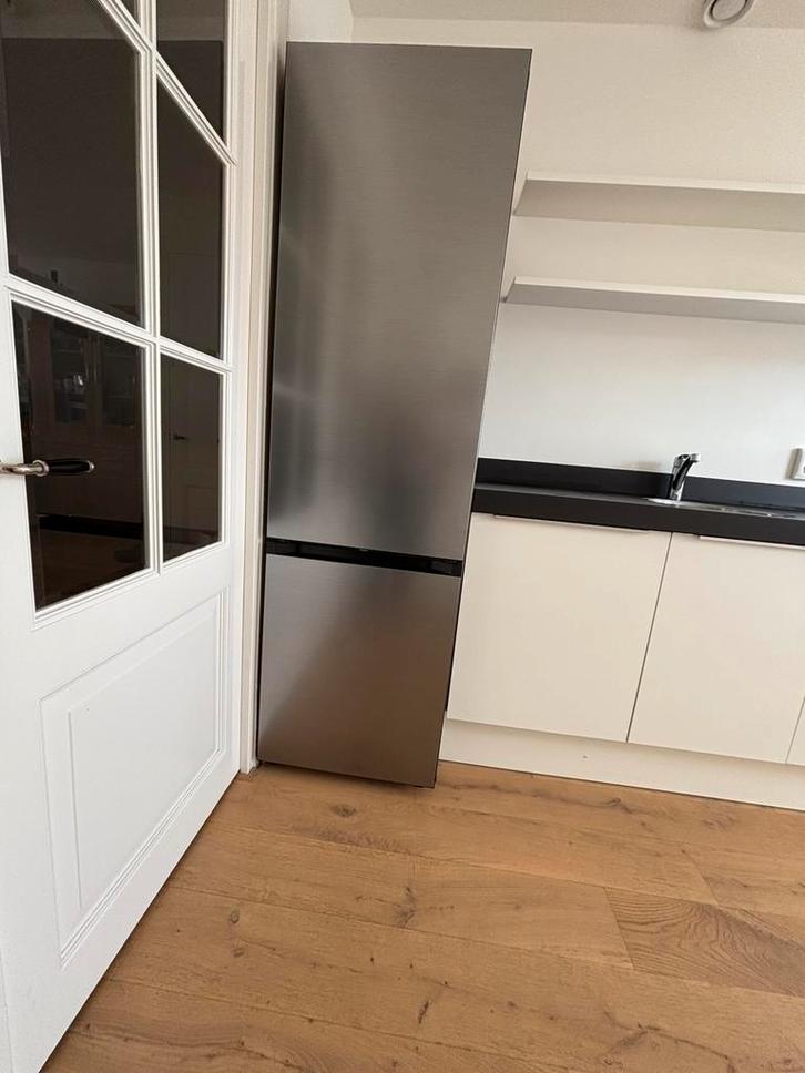 Koelvriescombinatie Samsung, Huis en Inrichting, Keuken | Complete keukens, Gebruikt, Grijs, Kunststof, Ophalen