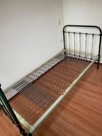 Antiek ziekenhuisbed, Ophalen, Gebruikt, 90 cm, Eenpersoons
