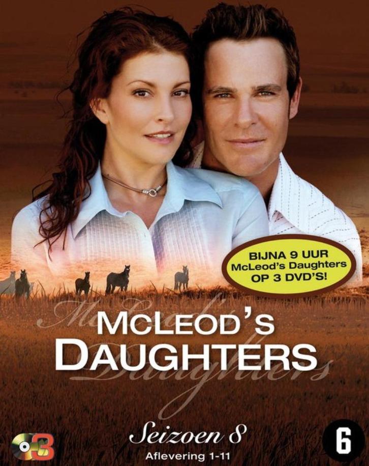 McLeod's Daughters Seizoen 8 - 1 + 2, Origineel Ned. Ondert., Cd's en Dvd's, Dvd's | Tv en Series, Zo goed als nieuw, Drama, Boxset