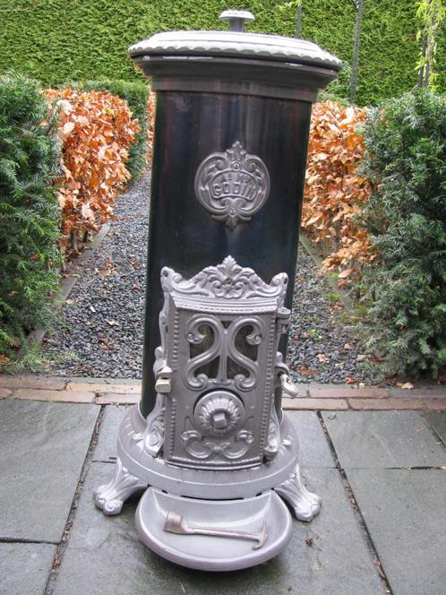 Zeer nette Godin houtkachel of kolen allesbrander 5KW, Huis en Inrichting, Woonaccessoires | Overige, Zo goed als nieuw, Ophalen