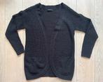 Zgan zwart gebreid S open vest Only knitted knitwear, Only, Ophalen of Verzenden, Zo goed als nieuw, Zwart