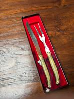 Laguiole Vlees Snijbestek - Ivory, RVS - Originele Doos, Ophalen of Verzenden, Zo goed als nieuw