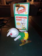 Vintage Blikken Konijn Speelgoed - Jumping Rabbit, Antiek en Kunst, Ophalen of Verzenden