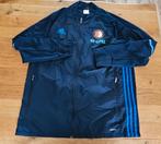 Feyenoord Adidas Opel trainingsjasje, Ophalen, Blauw, Maat 56/58 (XL), Zo goed als nieuw