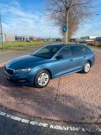 Skoda Octavia 1.0 TSI E-tech Mhev 110pk DSG 2021 Blauw, Auto's, Skoda, Stof, Zwart, Blauw, Stationwagon