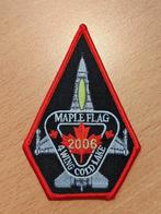 Patch Maple Flag 2006 F-16, Verzamelen, Luchtvaart en Vliegtuigspotten, Ophalen of Verzenden, Zo goed als nieuw