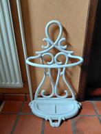 Prachtige antieke gietijzeren paraplubak wit geëmailleerd, Huis en Inrichting, Woonaccessoires | Paraplubakken, Ophalen, Gebruikt