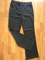 Nette broek, bruin met witte streepjes, mt 38, M, Maat 38/40 (M), Bruin, Ophalen of Verzenden, Zo goed als nieuw