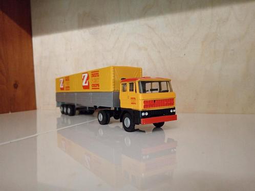 Daf 2200 zeiloplegger Zweifel Lion Toys, Hobby en Vrije tijd, Modelauto's | 1:50, Nieuw, Bus of Vrachtwagen, Tekno, Ophalen of Verzenden