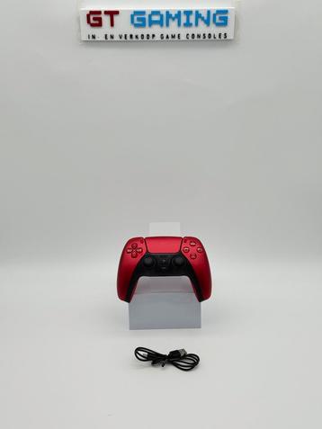 PLAYSTATION 5 CONTROLLER ROOD ZO GOED ALS NIEUW ORIGINEEL beschikbaar voor biedingen
