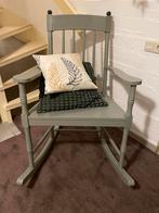 Schommelstoel gerestyled, Huis en Inrichting, Stoelen, Ophalen, Overige kleuren, Gerestyled, Zo goed als nieuw