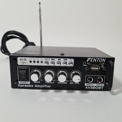 Fenton AV380BT Karaoke Versterker, Audio, Tv en Foto, Karaoke-apparatuur, Gebruikt, Versterker of Tuner, Ophalen of Verzenden