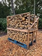 Droog eiken haardhout – stookklaar 2025/2026 – Salland, Tuin en Terras, Haardhout, 6 m³ of meer, Ophalen, Eikenhout, Blokken