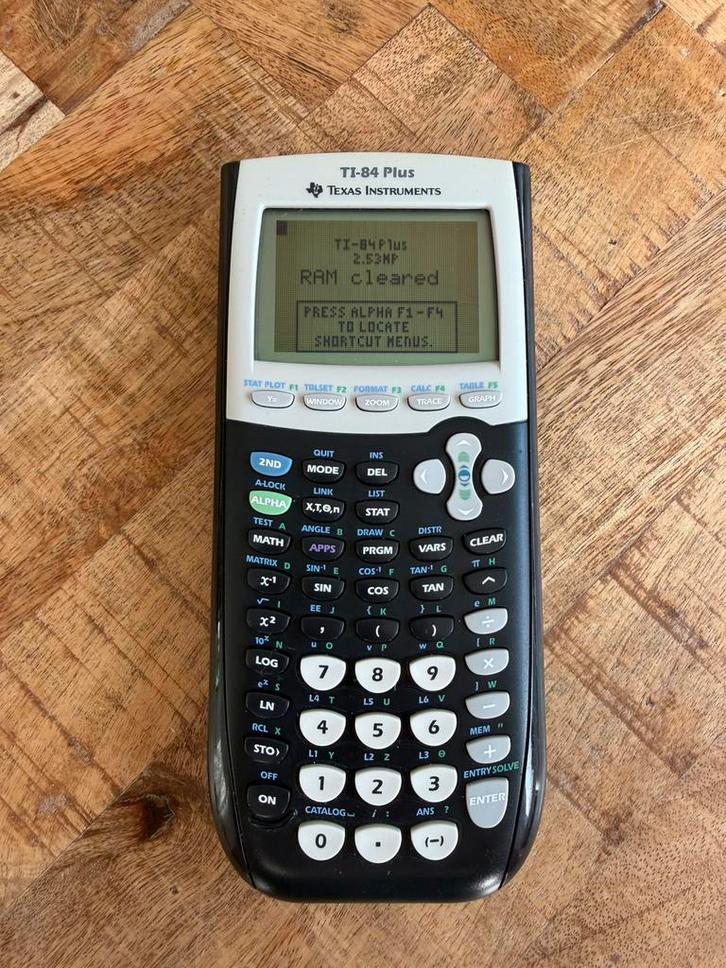 Texas Instruments TI-84 Plus, Diversen, Rekenmachines, Zo goed als nieuw, Grafische rekenmachine, Ophalen of Verzenden