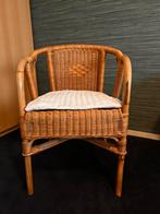 Rieten Stoel, Huis en Inrichting, Stoelen, Ophalen, Gebruikt, Bruin, Riet of Rotan