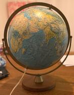Vintage Deense Scan Globe 1969 - Wereldbol met verlichting, Ophalen of Verzenden, Gebruikt