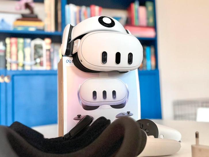 Meta Quest 3 (512GB) incl garantie, BoboVR S3 pro en meer!, Spelcomputers en Games, Virtual Reality, Zo goed als nieuw, Overige platformen