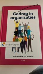 Gedrag in organisaties, Boeken, Studieboeken en Cursussen, Ophalen of Verzenden, Beta, Zo goed als nieuw, HBO