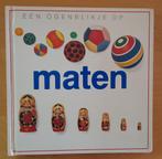 Een ogenblikje op ... Maten, Boeken, Kinderboeken | Baby's en Peuters, Ophalen of Verzenden, Gelezen, 2 tot 3 jaar
