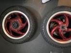 Gilera runner 180cc velgenset 140mm custom met nieuwe banden, Verzenden