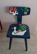 Kleuterstoeltje kikker met zijn vrienden, Kinderen en Baby's, Kinderkamer | Tafels en Stoelen, Ophalen, Gebruikt, Stoel(en)