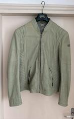 Lichtgroen leren dames jack, maat xxl, Verzenden, Gedragen, Maat 46/48 (XL) of groter, Groen