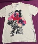 Desigual Polo Heren XXL, Ophalen of Verzenden, Zo goed als nieuw, Maat 56/58 (XL), Wit