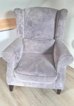 Luxe Fauteuil / stoel met Hocker - Rookvrij & ZGAN!, Ophalen of Verzenden, Zo goed als nieuw, 75 tot 100 cm