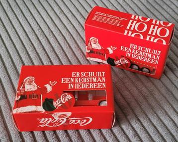COCA COLA kerstbal vrachtauto in doos. beschikbaar voor biedingen