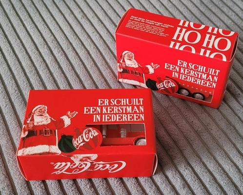COCA COLA kerstbal vrachtauto in doos., Verzamelen, Merken en Reclamevoorwerpen, Nieuw, Gebruiksvoorwerp, Ophalen of Verzenden