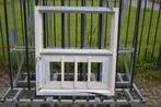 Kozijn + 2 ruiten, Kunststof, Raamkozijn, Zo goed als nieuw, Inclusief glas