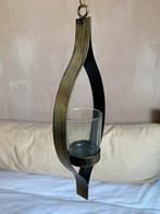 Kandelaar goud bohemian, Verzenden, Zo goed als nieuw, Metaal, Minder dan 25 cm