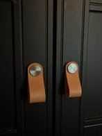 2x Ikea Pax Flisberget deuren antraciet Östernäs greepjes, Ophalen, Zo goed als nieuw, 200 cm of meer