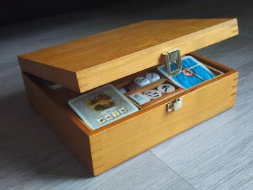 Vorsten van Catan + 2 uitbreidingen + luxe houten opbergkist beschikbaar voor biedingen