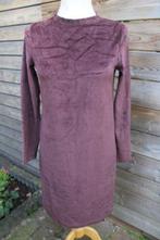 Jurk bruin velvet Zusss mt S OPRUIMING, Kleding | Dames, Bruin, Ophalen of Verzenden, Zo goed als nieuw, Maat 36 (S)