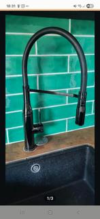 Zwarte Ikea Tollsjön Keukenkraan - ZGAN, Huis en Inrichting, Keuken | Complete keukens, Ophalen, Overige materialen, Zwart, Overige typen