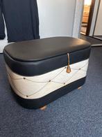Vintage naaidoos / daaipoef - 58x35x35 cm, Ophalen, Overige materialen, Minder dan 50 cm, Gebruikt
