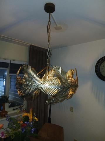 1 hanglamp palmbladeren goud/brons beschikbaar voor biedingen