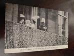 Koninkljjke Familie op het balcon van het Paleis, Ophalen of Verzenden, Zo goed als nieuw, Nederland, Kaart, Foto of Prent